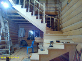 Лестницы деревянные строительство