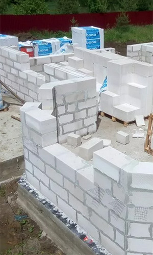 строительство домов из пеноблоков в Обнинске Малояровлавеце Балабаново Белоусово Боровске